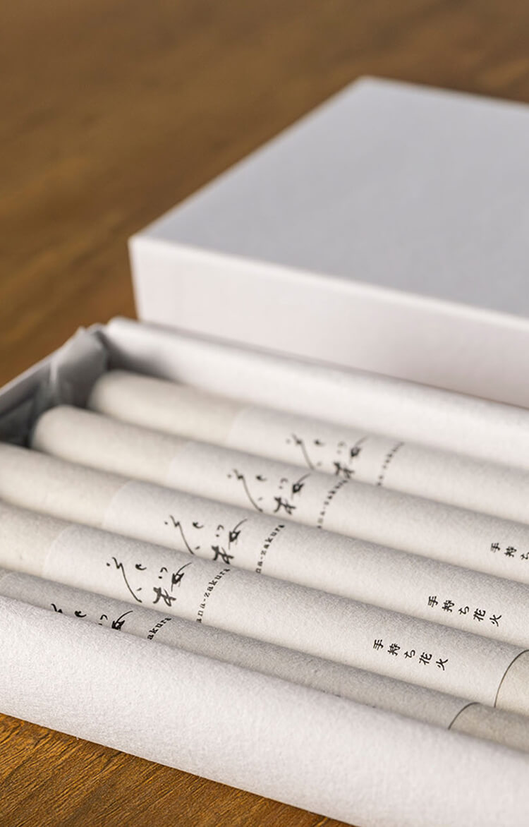 手持ち花火 花桜、線香花火 菊花の製品写真