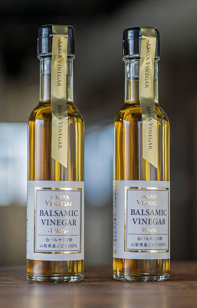 ホワイトバルサミコ酢の製品写真