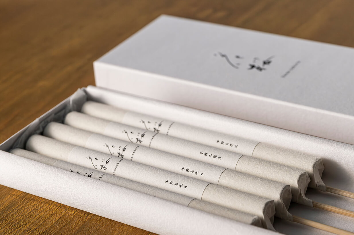 「手持ち花火 花桜」「線香花火 菊花」